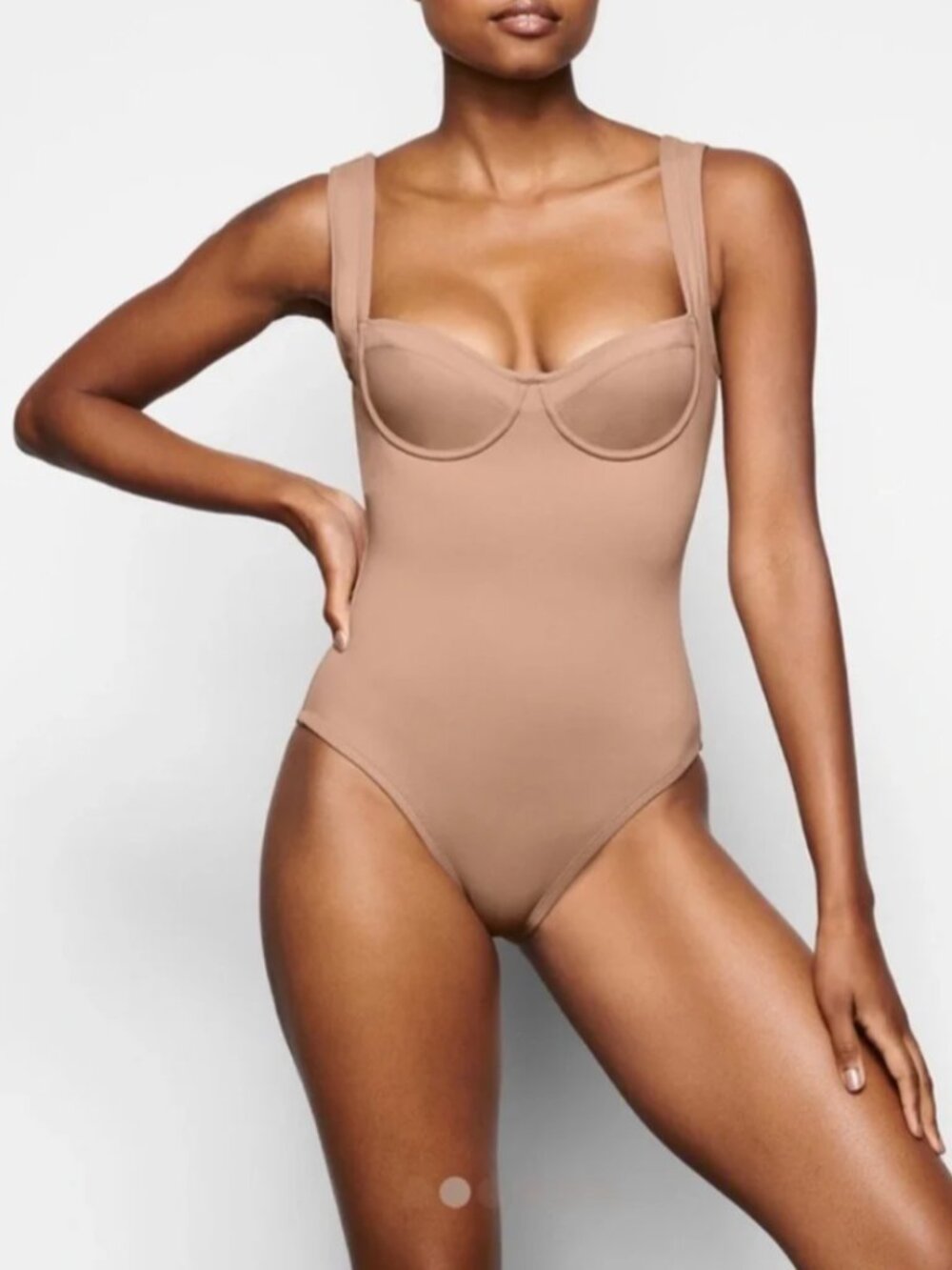 SKIMS Shaping Swim Underwire One Piece Sienna XS